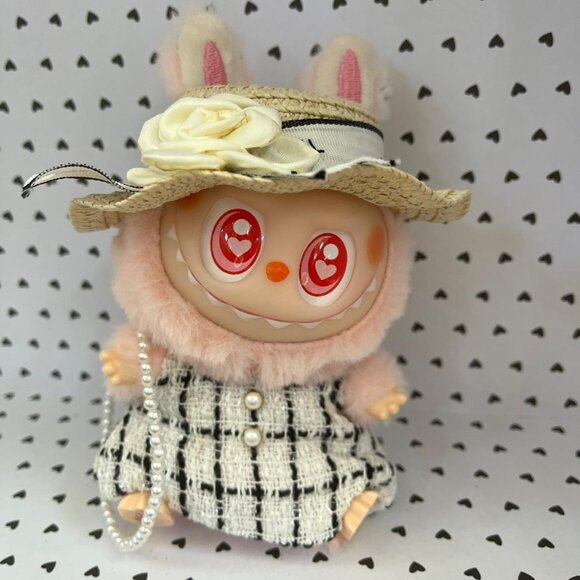 Handmade Cute Custom Dress for Labubu Doll – Fashion Outfit Clothes - Picture 1 of 4